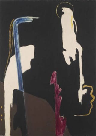 Clyfford Still, "The Spectre and the Perroquet" (1945)