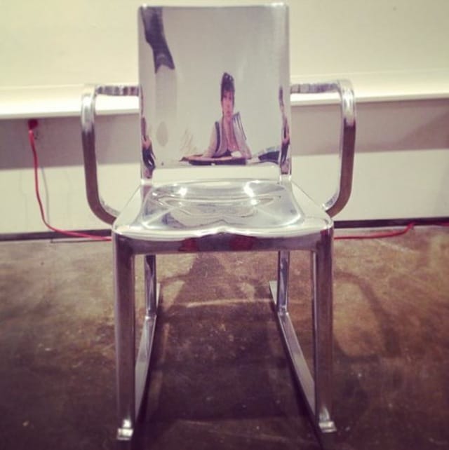 Peregrine Honig, Silver Selfie (2013)