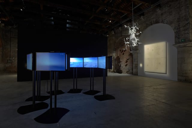 Tavares Strachan "Polar Eclipse" installation at the Venice Biennale (Photograph by Tom Powel, courtesy Fitz &Co.) 