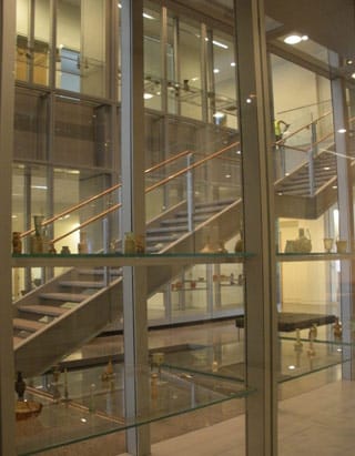 Visible storage at the Wellin Museum (click to enlarge)