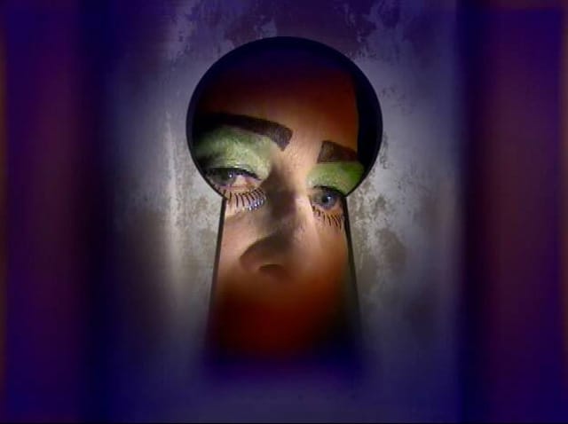 A still from "ROOM 666," the last collaborative film by the Brothers Kuchar. (via the Dirty Looks FB page)