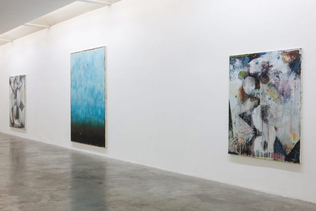 "Phillip Allen: oxblood," installation view at Kerlin Gallery