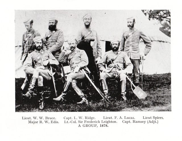 Artists Rifles in 1878 (via pinterest)
