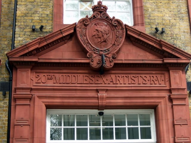 Former headquarters of the Artists Rifles (via Wikimedia)