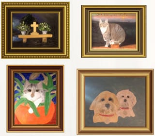 Art by George W. Bush (via Gawker)