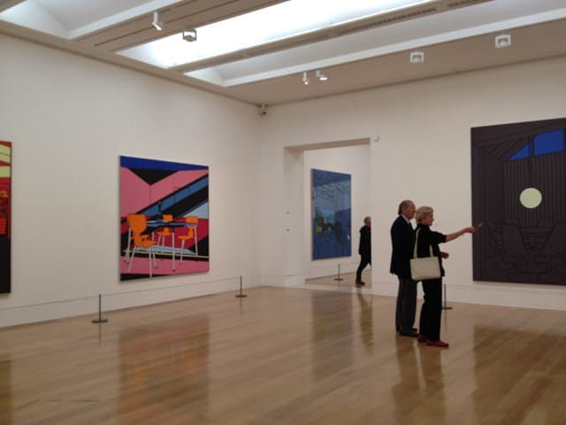 "Patrick Caulfield," installation view at Tate Britain (all photos by the author for Hyperallergic unless otherwise noted)