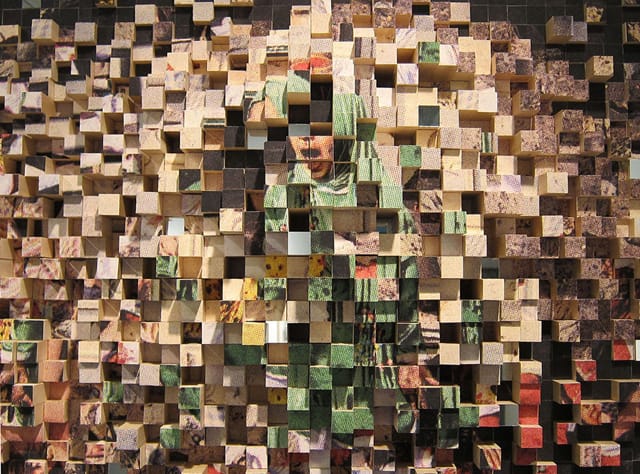 Shanti Grumbine, “The Gaze of Orpheus, December 7, 2012, A1” (detail)