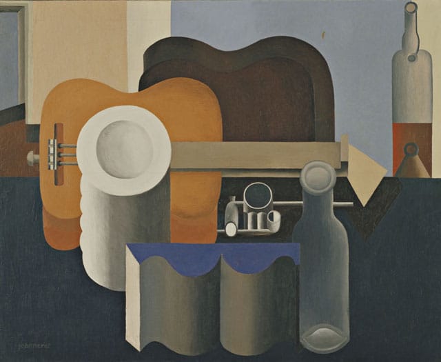 Le Corbusier (Charles-Edouard Jeanneret) (French, born Switzerland. 1887-1965). Nature morte (Still life). 1920. Oil on canvas. 31 7/8 x 39 1/4” (80.9 x 99.7 cm). The Museum of Modern Art, New York. Van Gogh Purchase Fund, 1937. © 2013 Artists Rights Society (ARS), New York / ADAGP, Paris / FLC