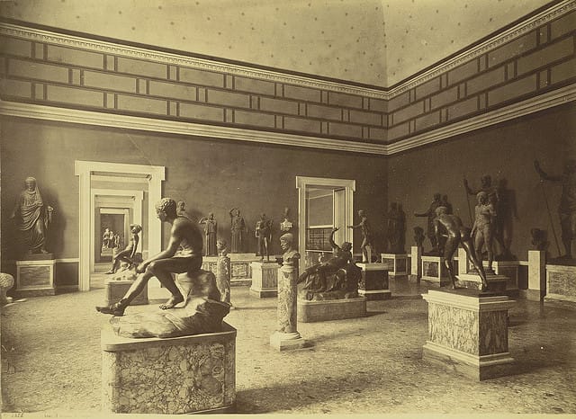 Gallery of Bronzes in the Naples Museum (ca. 1865-1895) (via Cornell University Library)