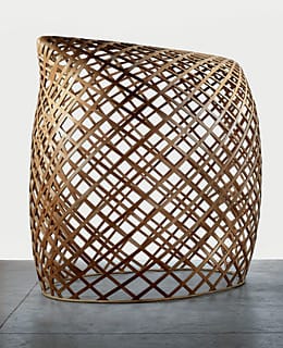 Martin Puryear, "Brunhilde" (1998–2000), cedar and rattan, collection of the artist (© 2007 Martin Puryear, photo by Richard P. Goodbody, via blog.sfmoma.org)