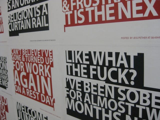 Thomson and Craighead, "London Wall" (2010)