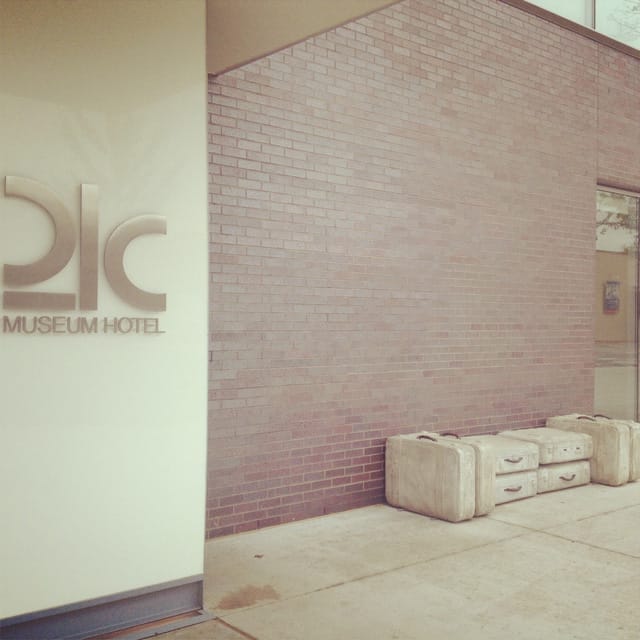 The 21c Museum Hotel in Bentonville