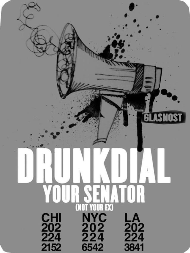 Margarita Korol's desing for the Propaglasnost! Campaign for the 25th anniversary of Chernobyl, promoting active democracy and political transparency