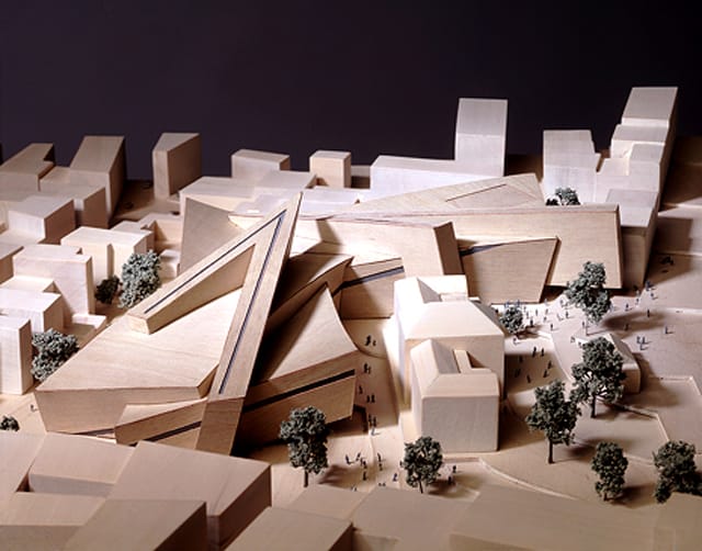 Acropolis Museum design by Daniel Libeskind (via Wikimedia)