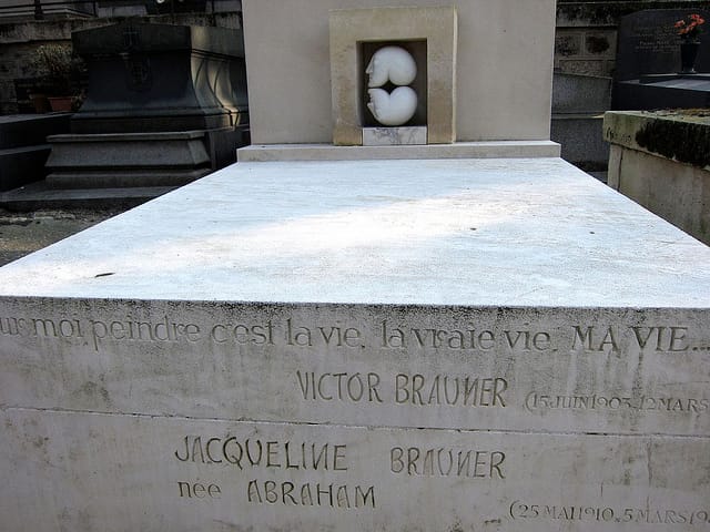 Grave of Victor Brauner