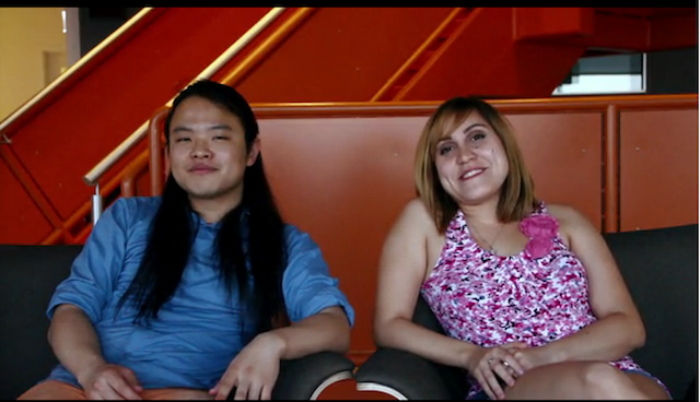 "Comics Undressed" Director/Producer Fran Syass and Assistant Director/Producer Lindsay Smith