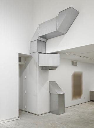 Charlotte Posenenske, "Series D Vierkantrohre (Square Tubes)" (1967/2009), sheet steel, dimensions and configuration variable (click to enlarge)