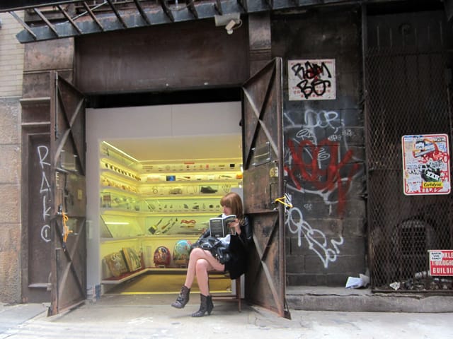 Museum seen from Cortlandt Alely