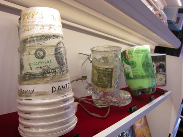 Eclectic tip jars