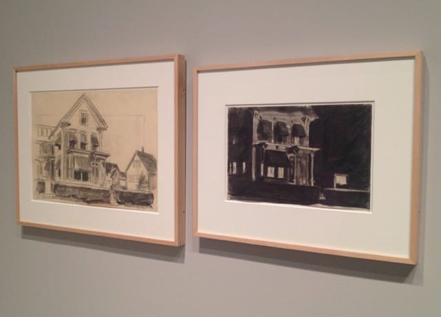 The last two drawings leading up to "Room for Tourists"