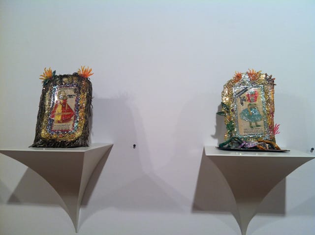 Thomas Lanigan-Schmidt, two "Twinky as..." self-portraits (1967–69)