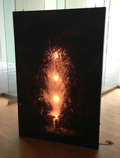 Kenneth Lo, "your issues vs mine until we both explode into silence (For T. I promised bittersweet art about you in a late night drunk text I sent one week after the last time you left me).” (2013)