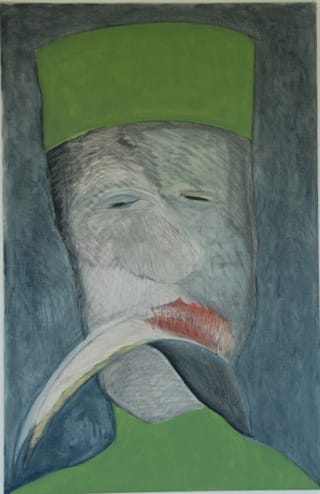 Basil King, "Horatio" (1996), oil on canvas, 26" x 40" (© Basil King) (click to enlarge)