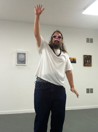 Mahalchick doing the nerdy white-guy version (click to enlarge)