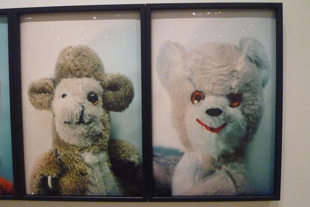 Art by Mike Kelley (photograph by Régine Debatty, via Flickr)