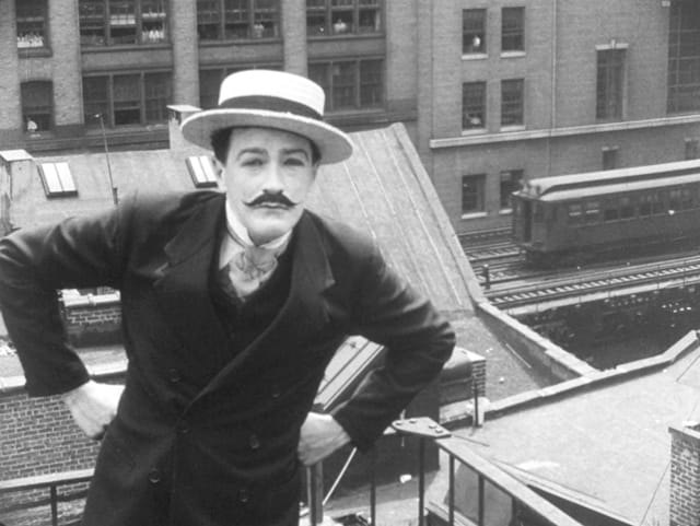 Still from "Too Much Johnson" (Mercury Theatre, Orson Welles dir., US 1938) (Courtesy Cinemazero and Cineteca del Friuli)