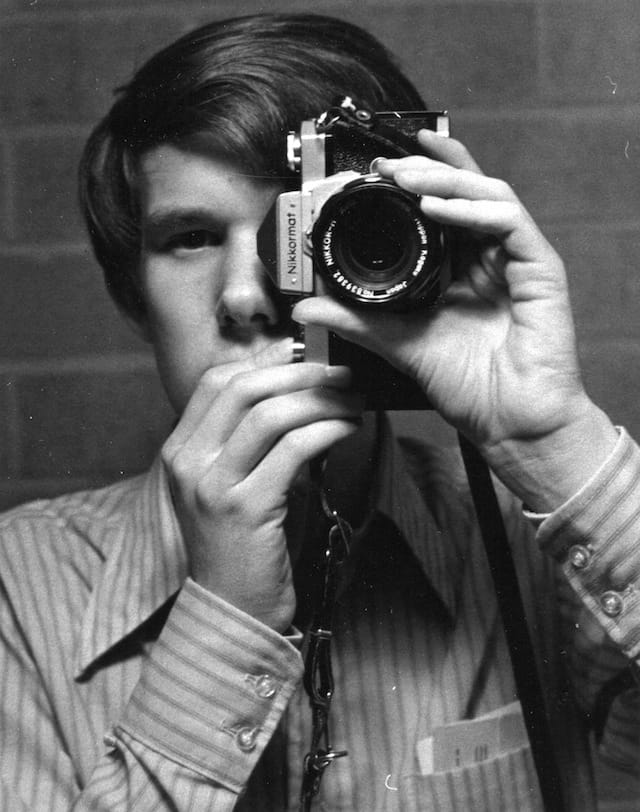 Rick Smith, 1970 vintage selfie