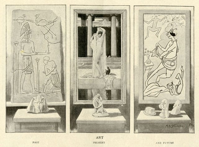 “Art, Past, Present, Future,” Life, April 24, 1913, 83. (New York Society Library)