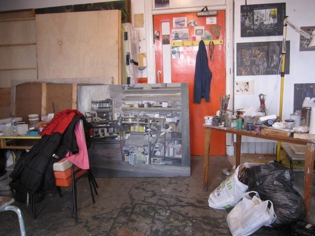 Walker's painting of opera workshops