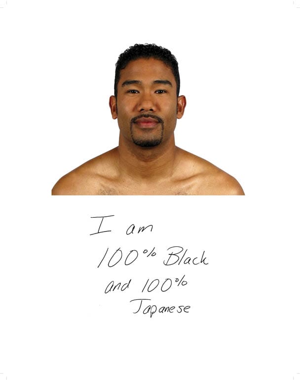 Kip Fulbeck, Selection from The Hapa Project, 2006. Courtesy of the Wing Luke Museum.