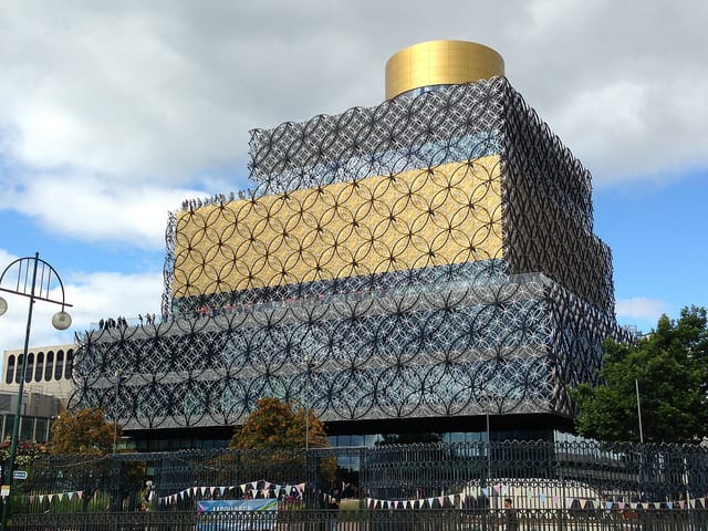 The new Library of Birmingham opened this week, and its (image via Greg Robson's Flickrstream)