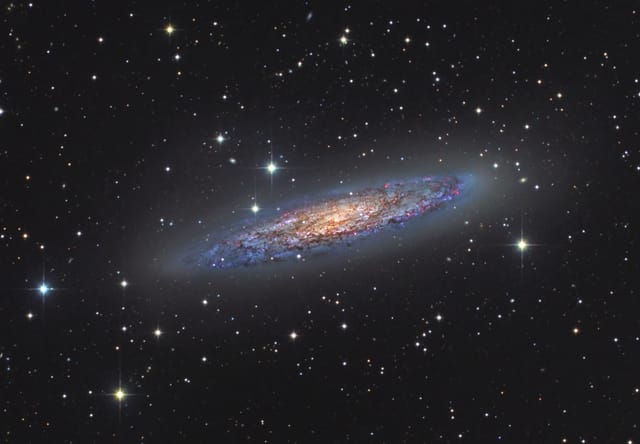 Floating Metropolis – NGC 253 © Michael Sidonio (Highly Commended - Deep Space Category)