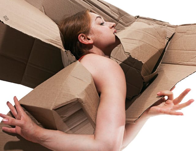 Fold Here Emily Terndrup in Fold Here (photograph by Tom Caravaglia, via Gillam Dance)