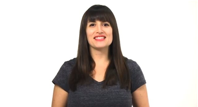 Sarah Green in the trailer for her new PBS series "TK" (screenshot via Youtube)