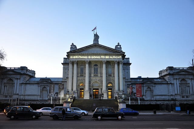 Martin Creed installation at the Tate in 2010 (photograph by Neil MacWilliams, via Flickr)