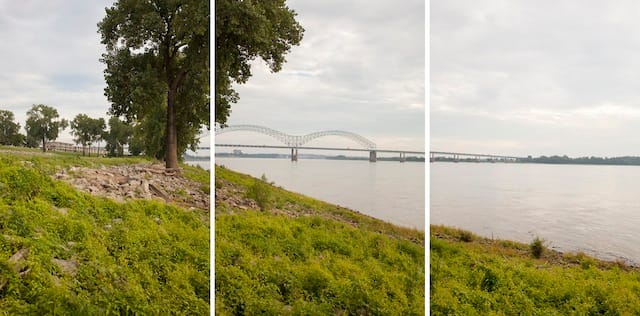 The Mississippi River. Memphis, TN. 