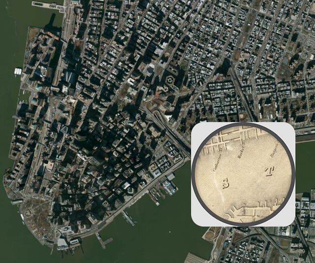 Screenshot of the interactive 1836 map on Smithsonian.com
