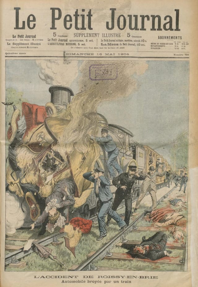 May 15, 1904: The train accident of Roissy-en-Brie (via Gallica Bibliothèque Nationale de France)