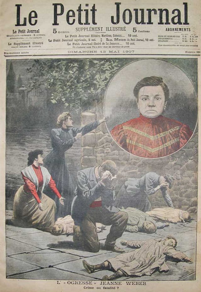 May 12, 1907: The "ogresse" Jeanne Webber (via Wikimedia)