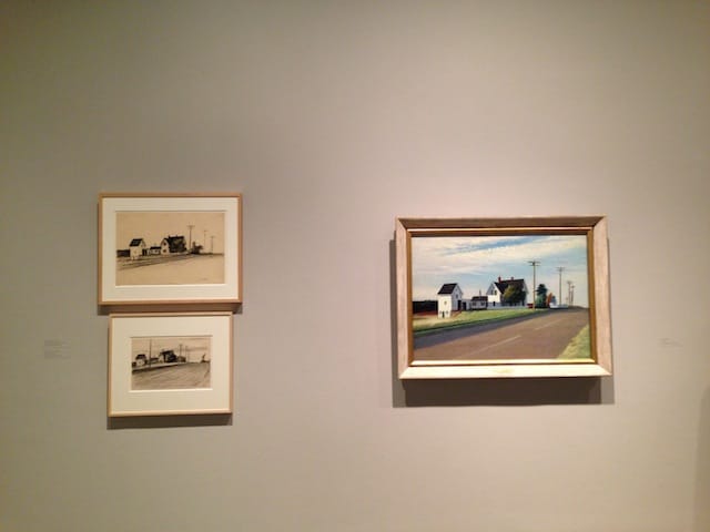 Edward Hopper, "Route 6 Eastham" 