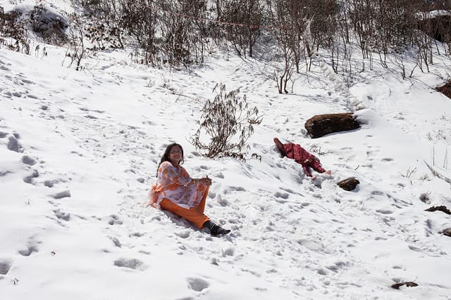 Christine Rogers, "Snow Ladies (Sikkim)," (2013)