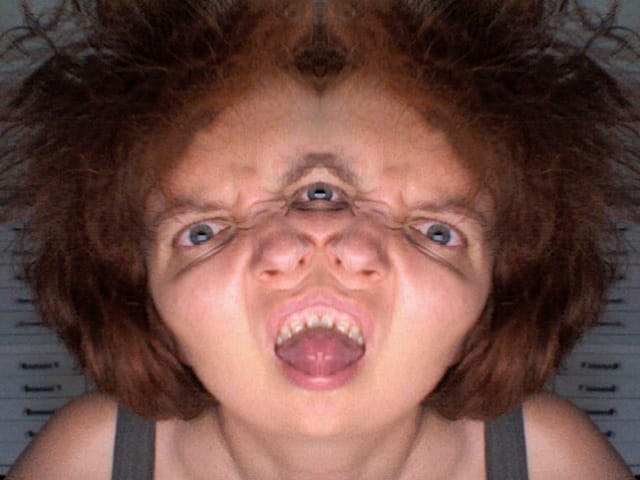 Double-headed selfie by Tamara Tornado