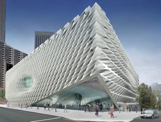 Design for the Broad (copyright Diller Scofidio + Renfro, via the Broad Art Foundation)
