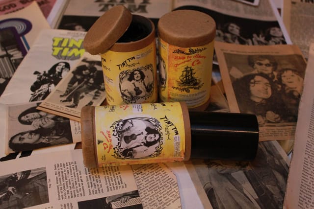 Tiny Tim wax cylinders (courtesy Justin Martell)