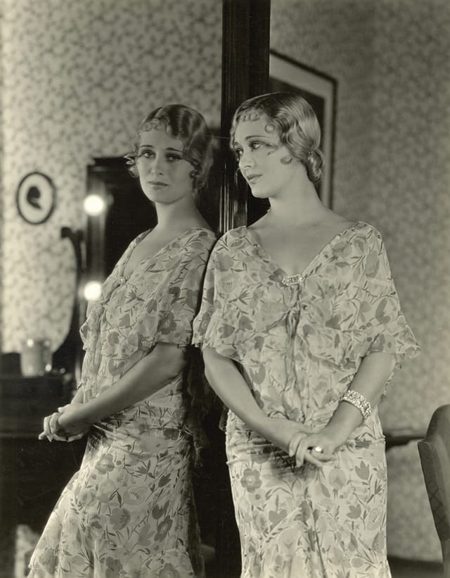 Dolores Costello in her dressing room, Hollywood, 1928 Credit: The New York Public Library for the Performing Arts, Billy Rose Theatre Division