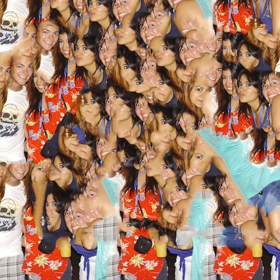 Zach Nader, “family vacation/02” (2013) ink-jet print, 8 x 8” (copyright & courtesy the artist, via microscopegallery.com)